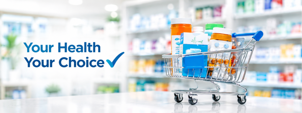 Personalized healthcare services giving patients more choices. 